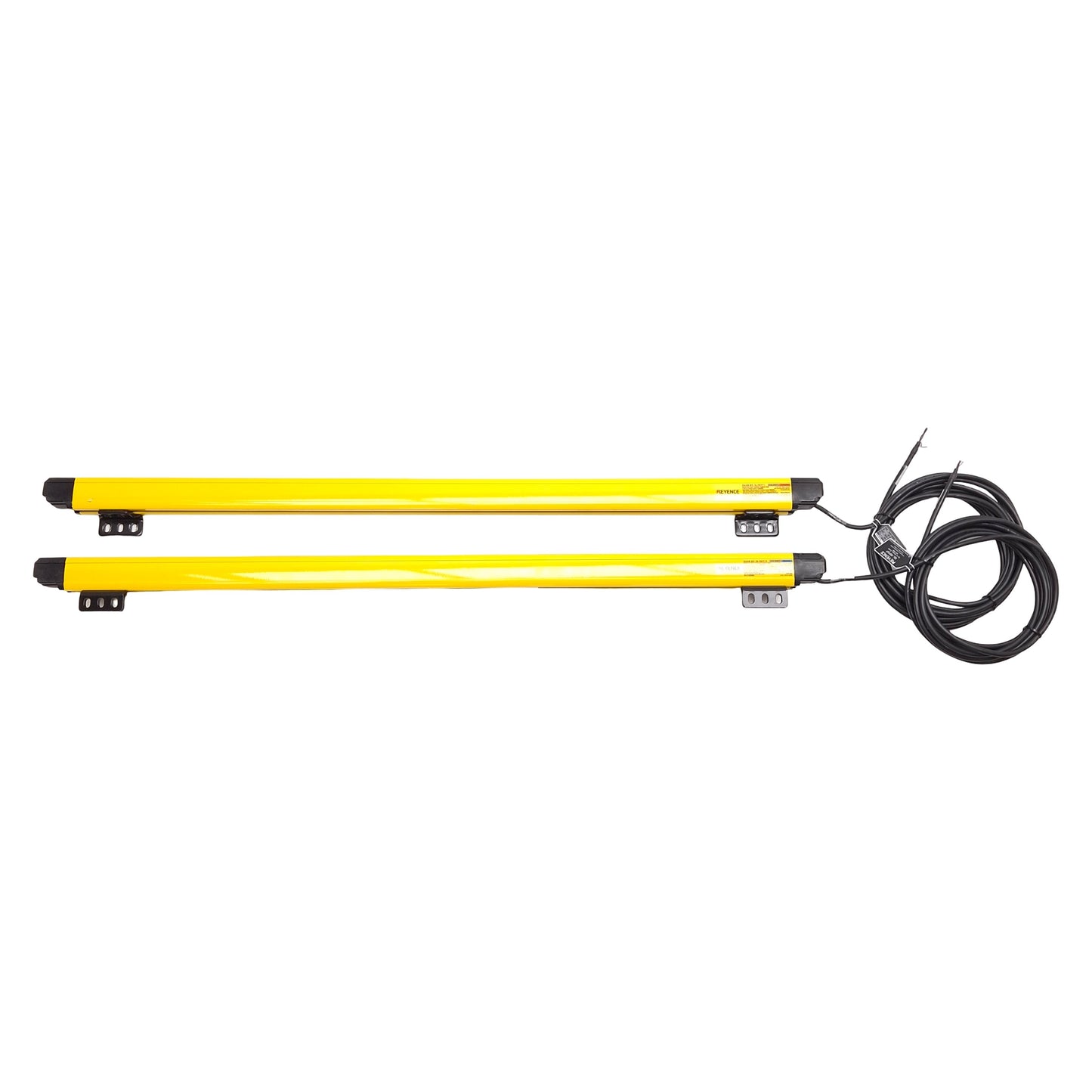 Used Keyence GL-R87F Safety Light Curtain Transmitter & Receiver, PNP, ø14mm, 24VDC