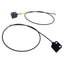 Used Keyence FU-12 Thrubeam Type Fiber Optic Unit 17in Cable Length , 2.2mm OD