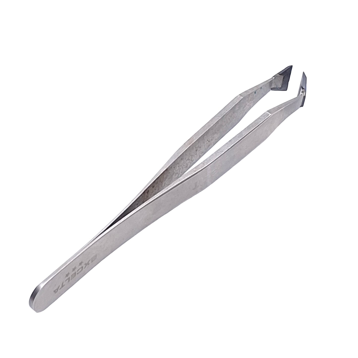 Used Excelta 15A-HT High Precision Tweezers, Carbide Tip, 70°, 0.393in Cut Length