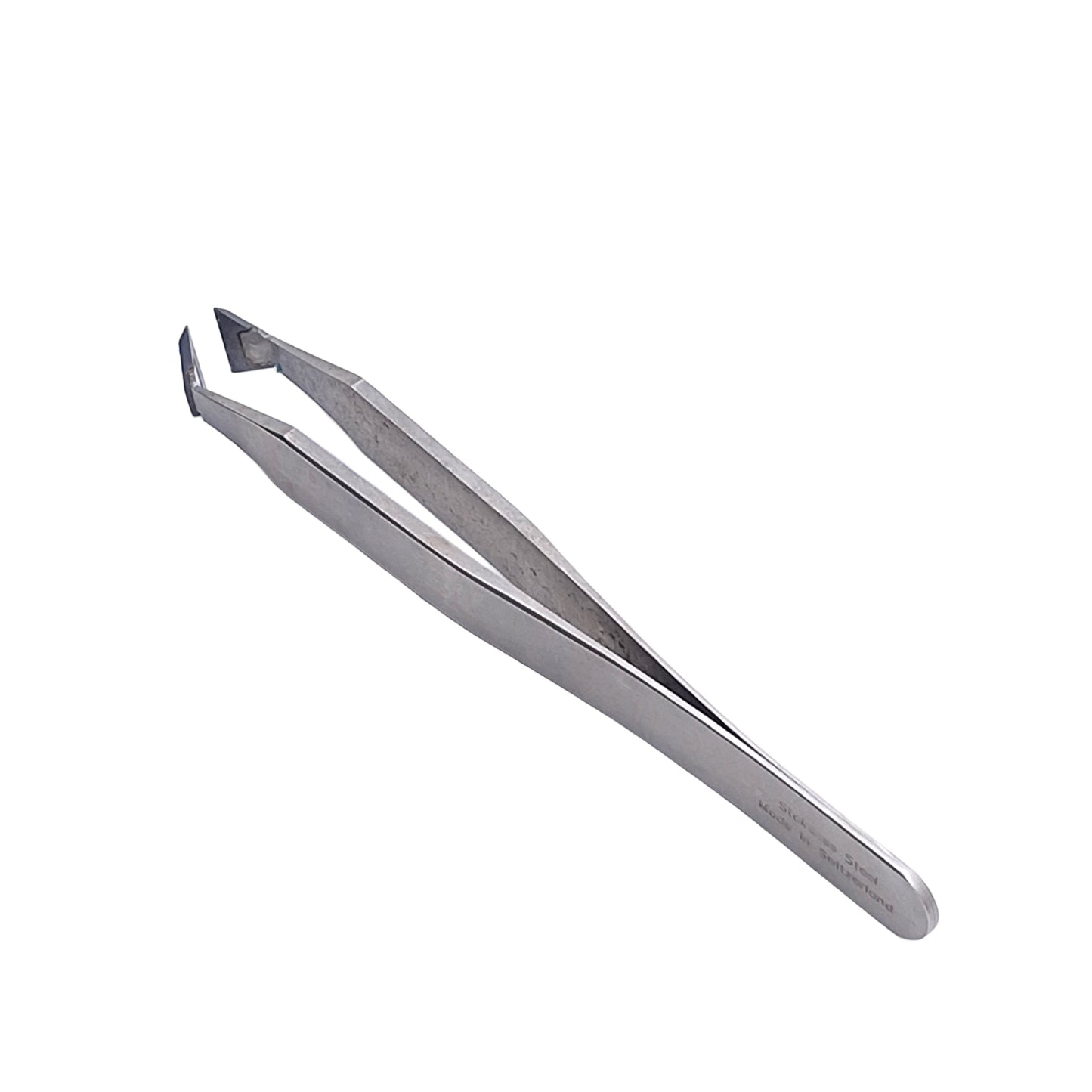 Used Excelta 15A-HT High Precision Tweezers, Carbide Tip, 70°, 0.393in Cut Length