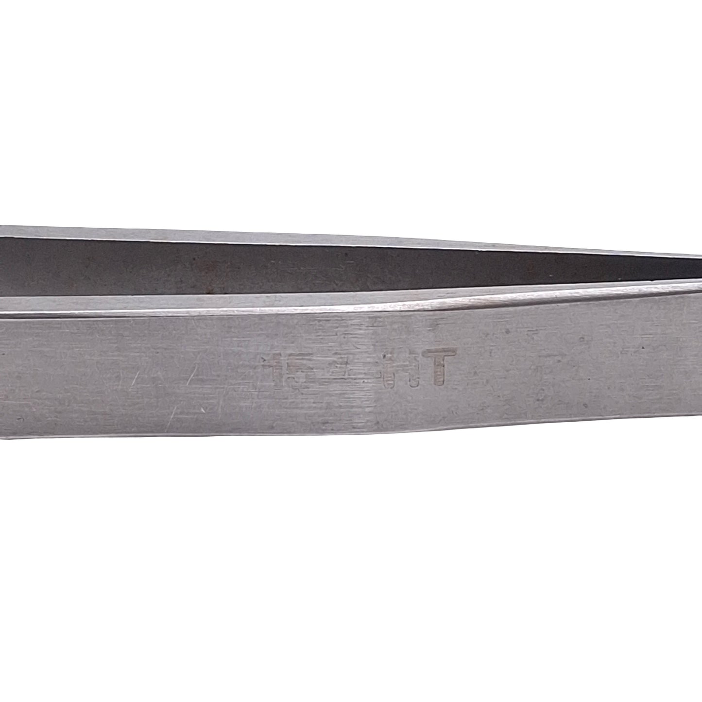Used Excelta 15A-HT High Precision Tweezers, Carbide Tip, 70°, 0.393in Cut Length