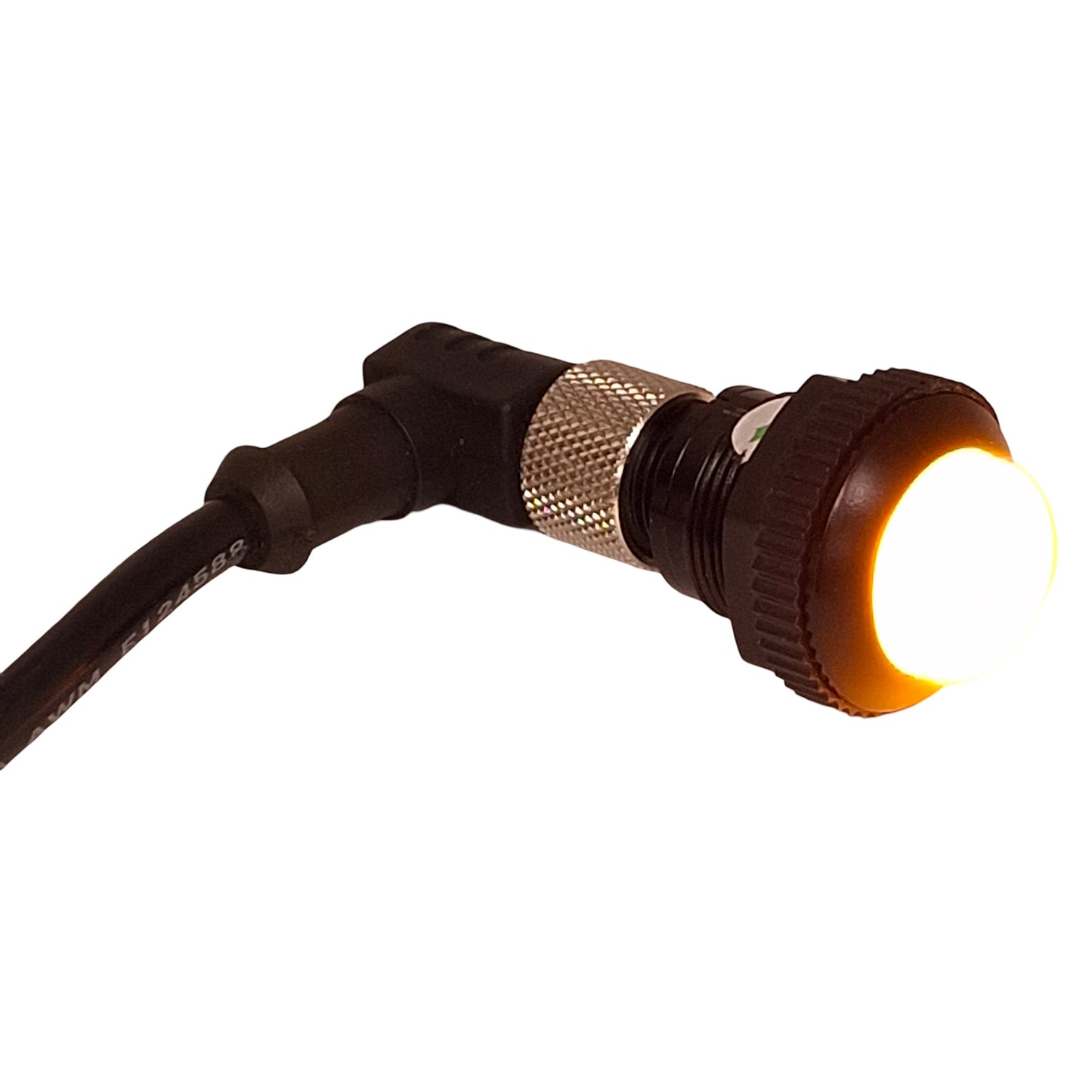 Used Banner S18LGRYPQ EZ-Light LED Indicator, 3-Color, Green/Red/Yellow, 10-30VDC