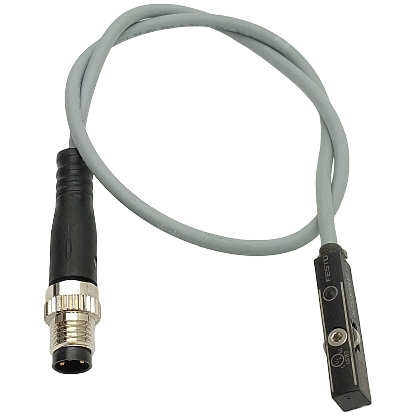 Used Festo SDBT-MSX-1L-PU-E-0.3-N-M8 Proximity Sensor, PNP/NPN NO/NC, 24VDC, 3-Pin M8