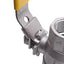 Used Sharpe 1"-50M760 Full Port Two Piece Ball Valve, 1in NPT, 1000CWP, 316SS, CF8M