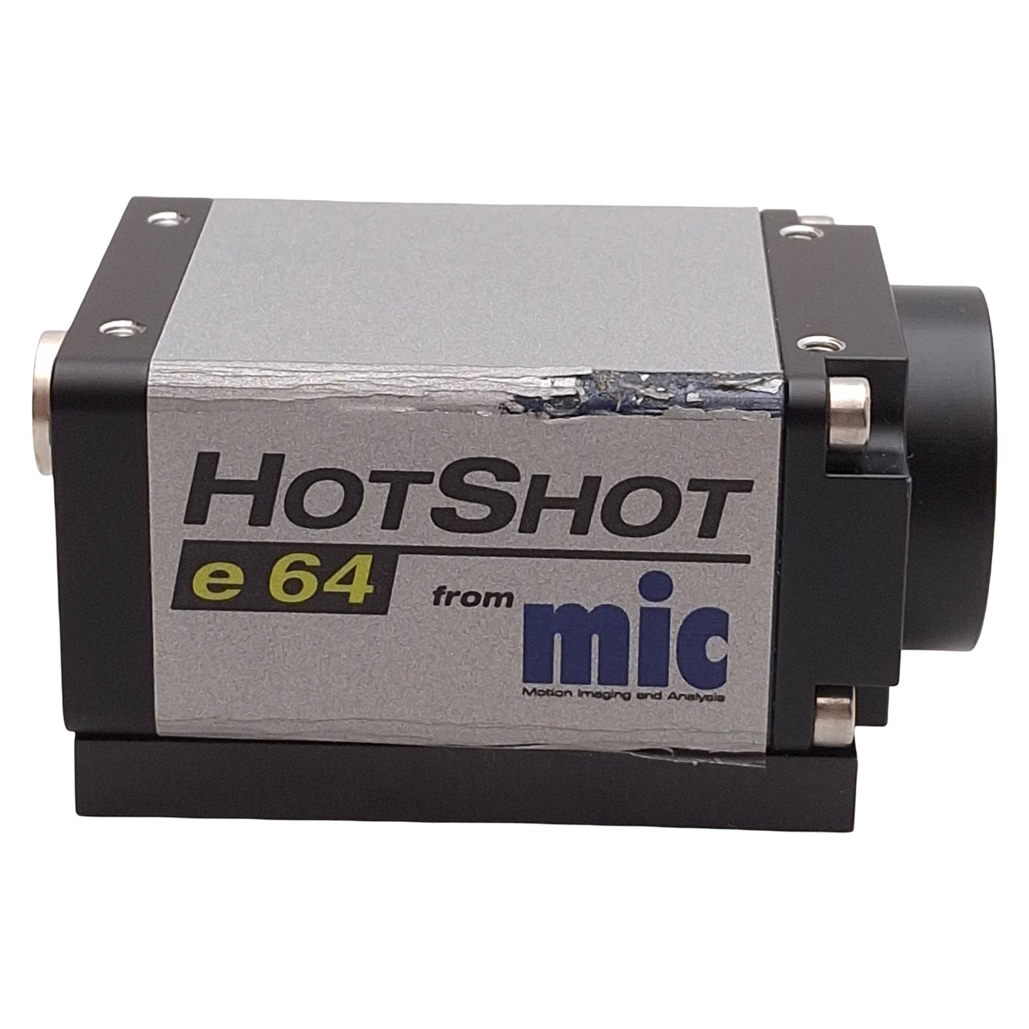 Used MIC HotShot e64 High-Speed Motion Imaging & Analysis Camera VGA 250fps C-Mount