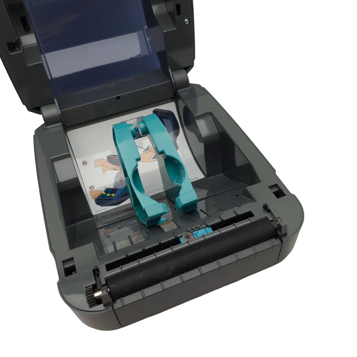 Used Zebra GX42-202410-150 GX420D Thermal Barcode Printer, 203dpi, 4in Width, 24VDC