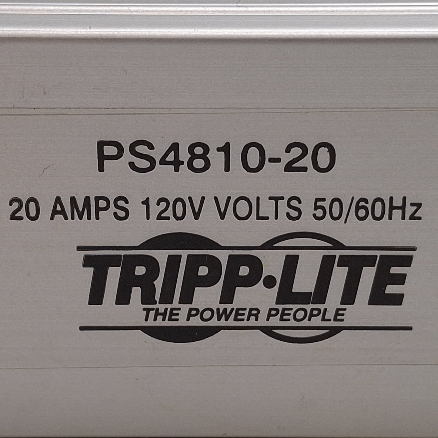Used Tripp Lite PS4810-20 Vertical Power Strip, 10-Outlet, 20A 120VAC, 5-15R, 5-20P