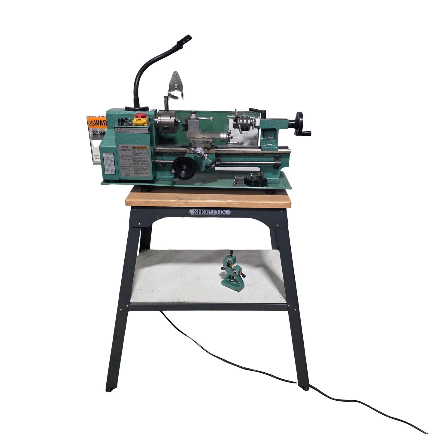 Used Grizzly G8688 7" x 12" Benchtop Mini Lathe 7" Swing, 100-2500RPM, 120VAC 2.8A
