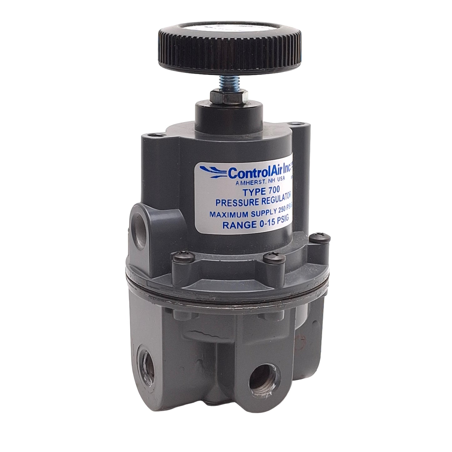Used ControlAir 700-BC Precision Pressure Regulator, 250psig, 0-15psig Set, 1/4in NPT