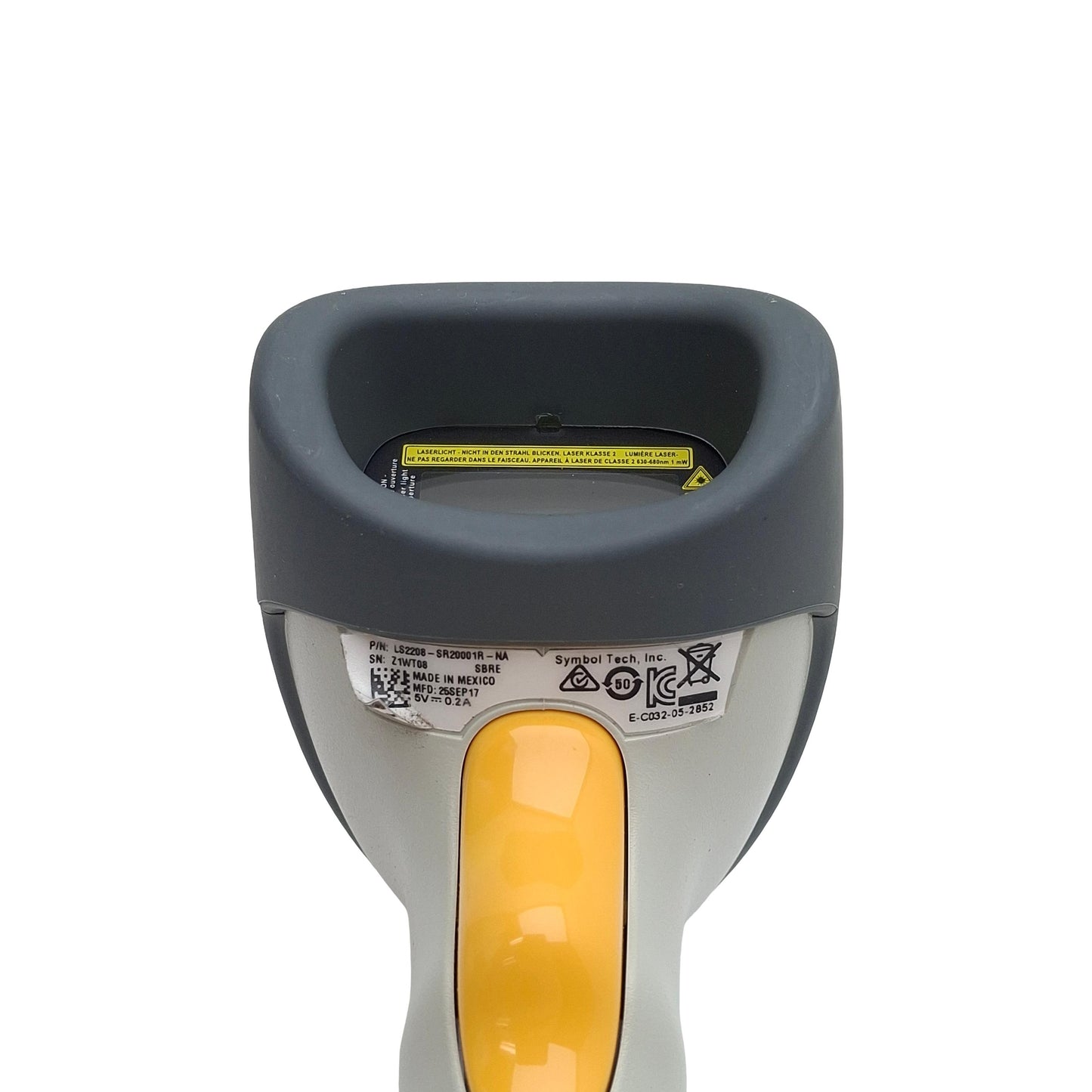 Used Symbol LS2208-SR20001R-NA Handheld Laser Barcode Scanner Reader 100 scan/sec USB