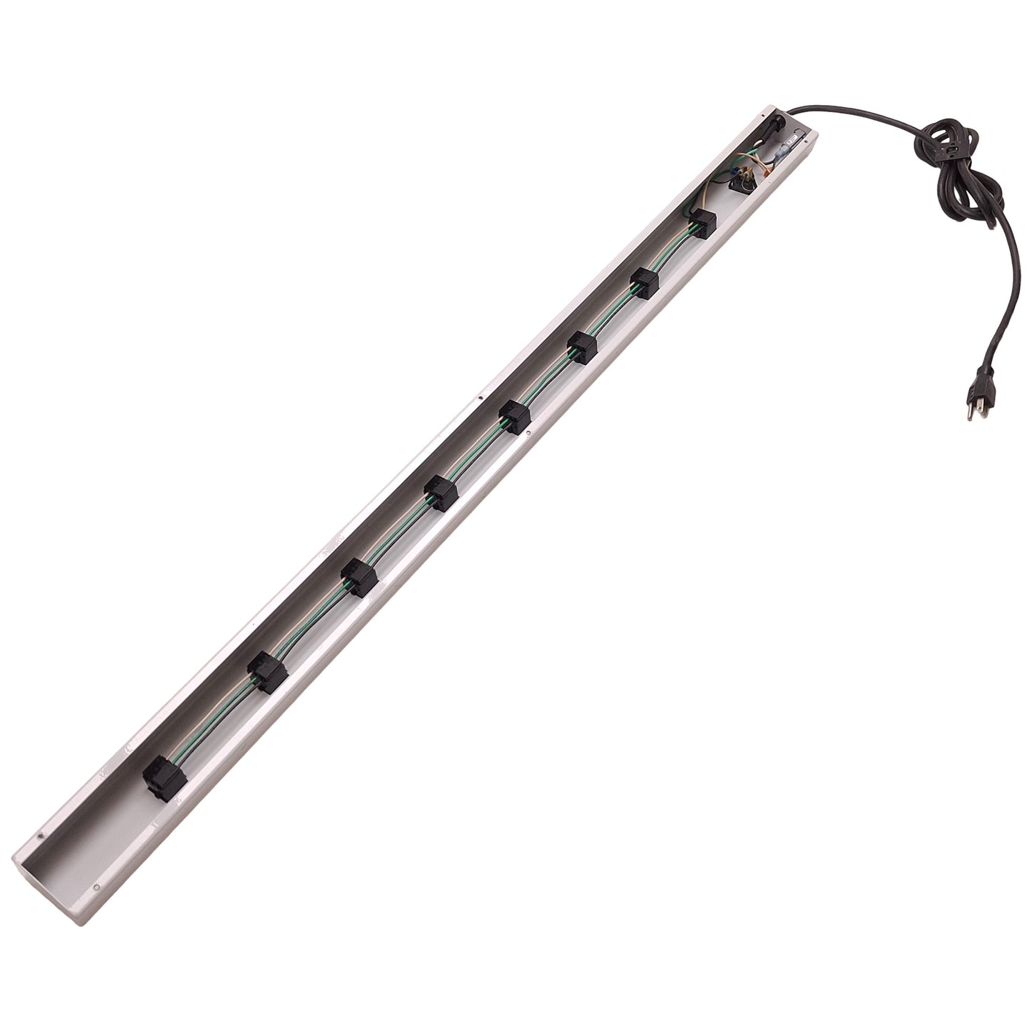 Used Workstation Industries EL5-48-15A Electric Channel W/ Eight Outlets, 15A, 48in L