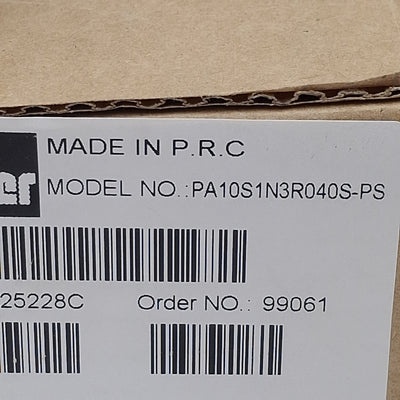 New Parker PA10S1N3R040S-PS Angle Seat Valve, 2-Way 3/8in NPT, 232psi Max, 12-24VDC