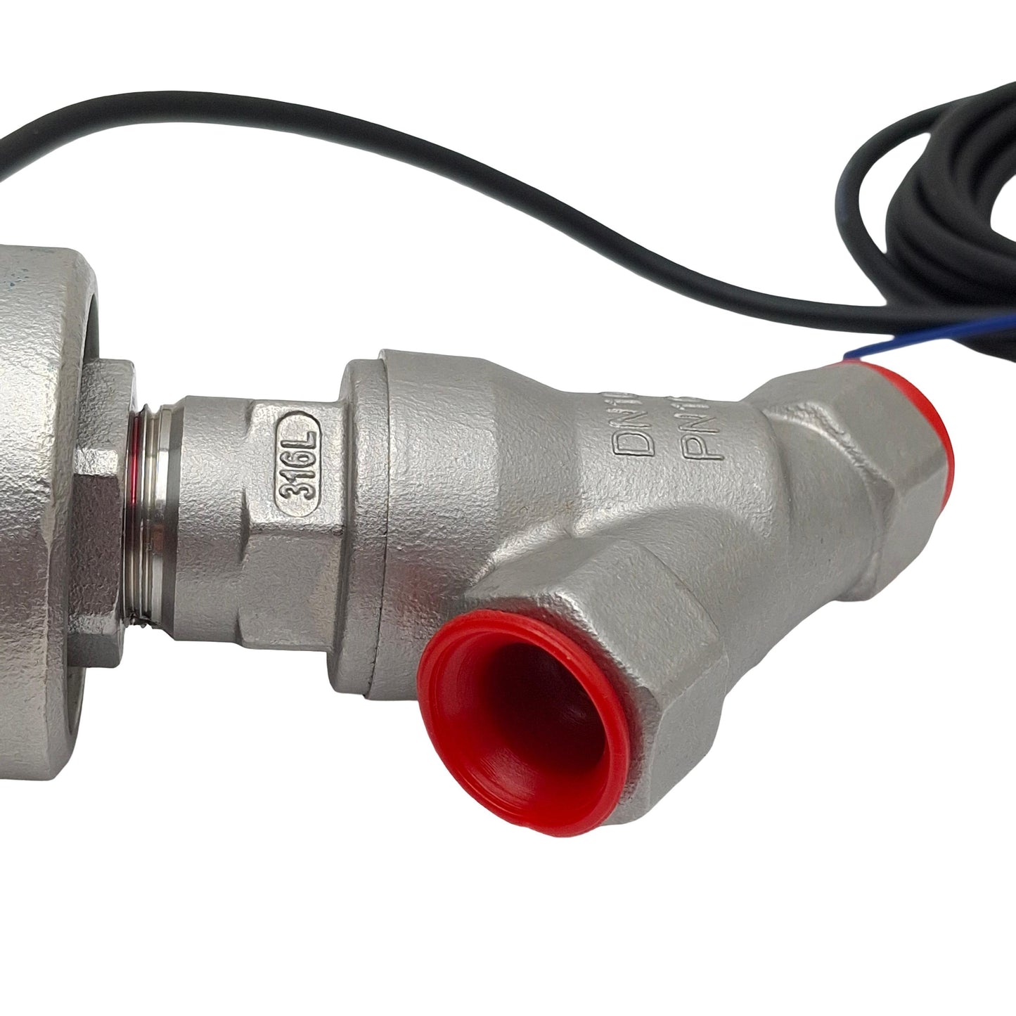 New Parker PA10S1N3R040S-PS Angle Seat Valve, 2-Way 3/8in NPT, 232psi Max, 12-24VDC