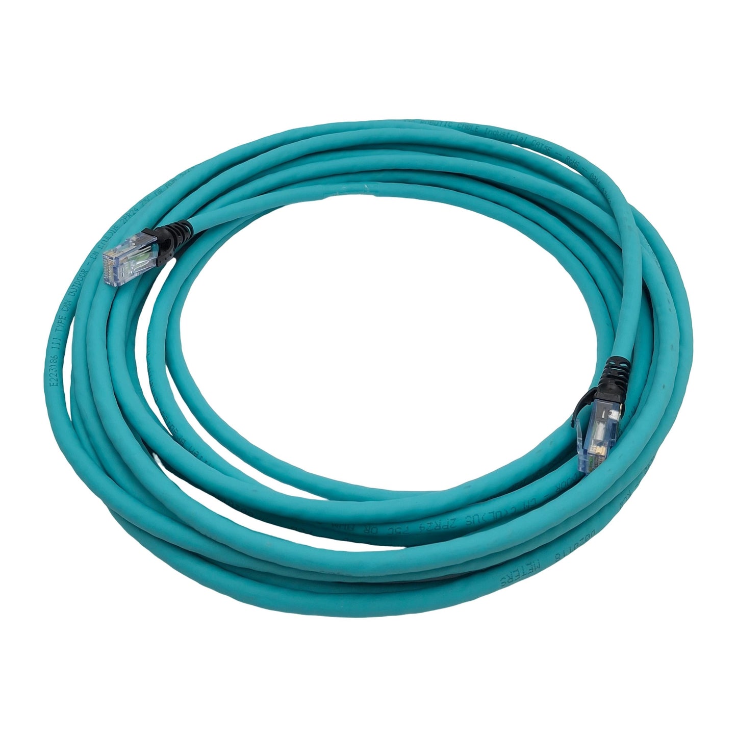 New Allen Bradley 1585J-M4TBJM-8 Ethernet Cable, RJ45 M to RJ45 M, 100Mbit/s, 8m