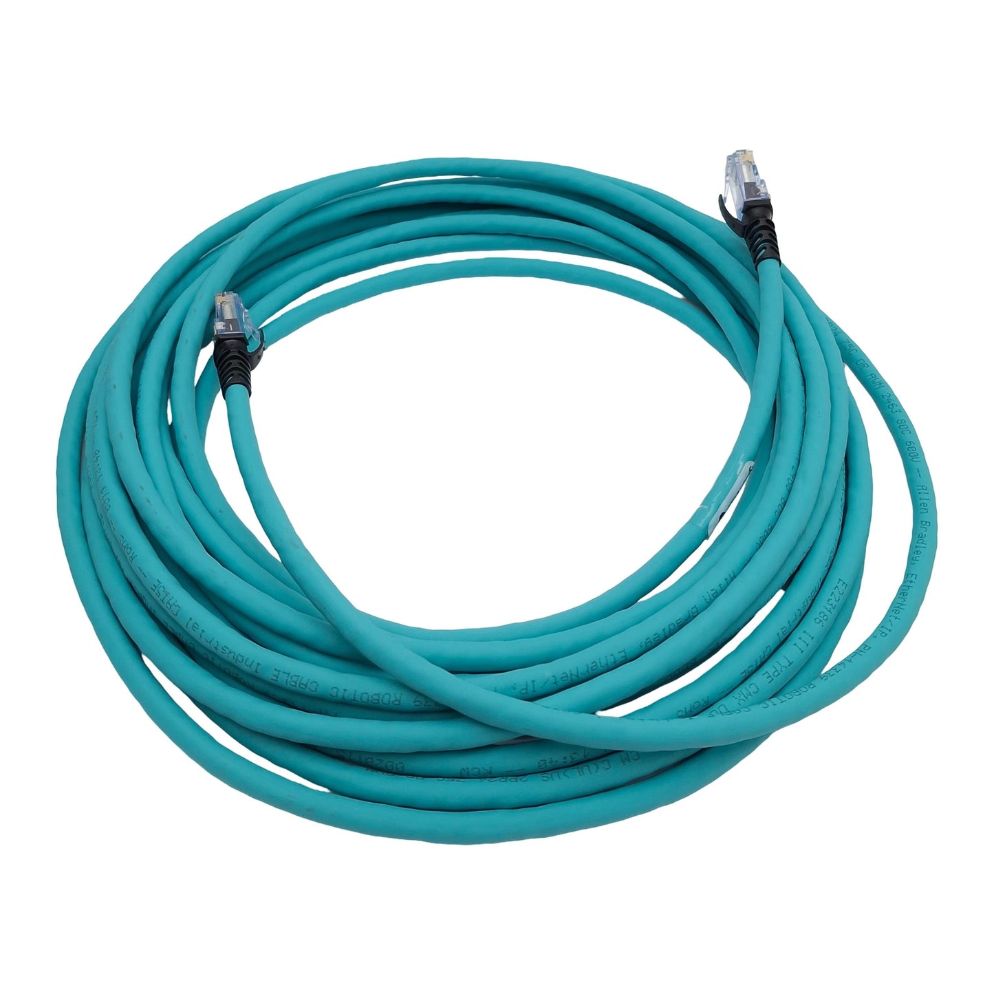 New Allen Bradley 1585J-M4TBJM-8 Ethernet Cable, RJ45 M to RJ45 M, 100Mbit/s, 8m