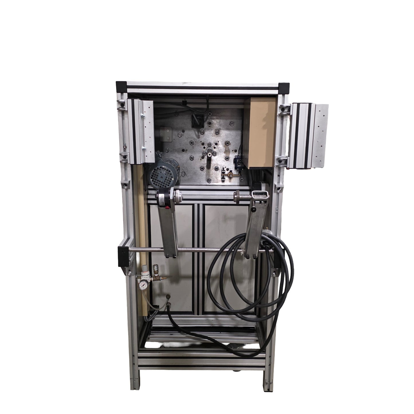 Used Steeger HS80/16-2002 16 Carrier Horizontal Medical Braider, 230VAC 3-Ph 10A