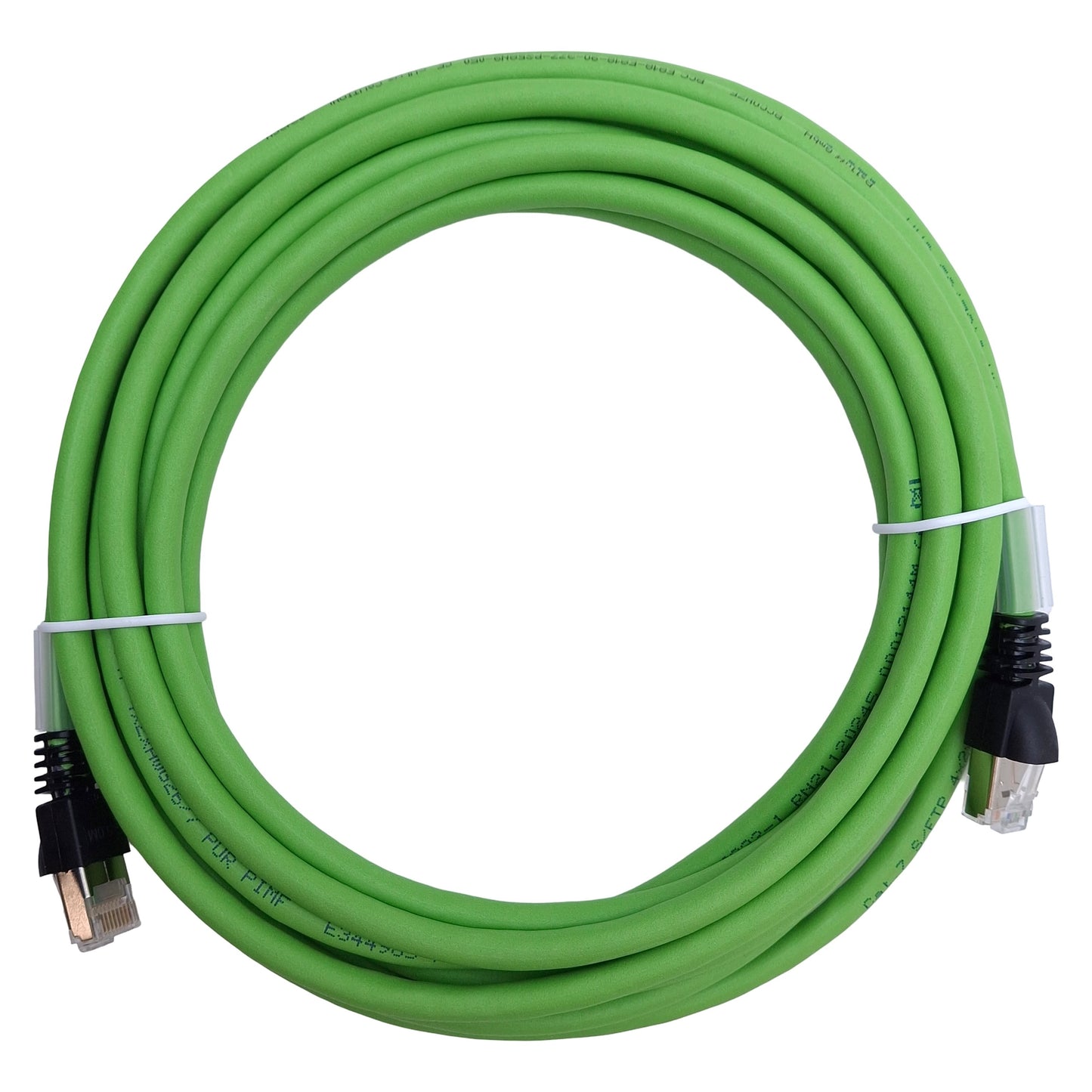 New Balluff BCC0HZF Ethernet/Profinet Double-Ended Cordset CAT6A RJ45, 10Gbit/s, 5m