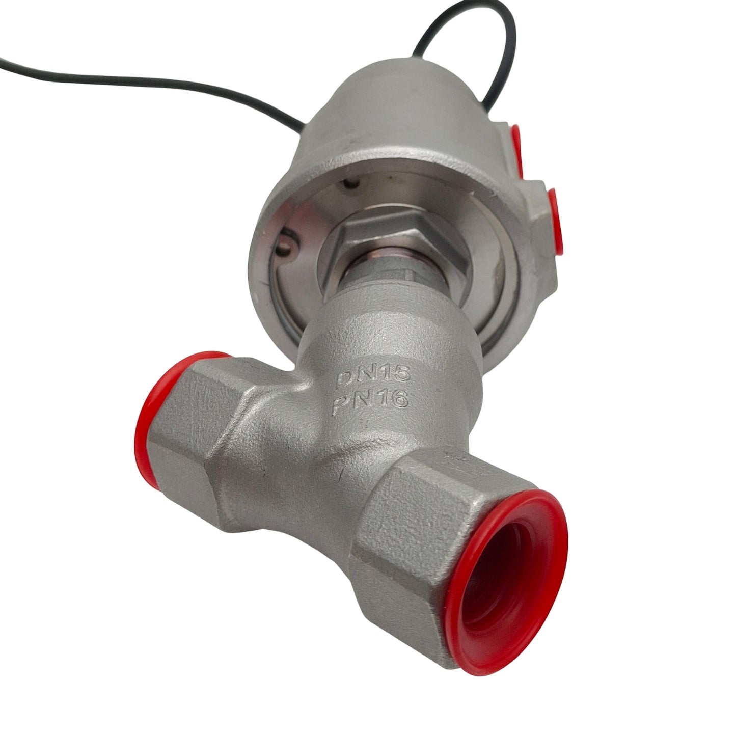New Parker PA15S3N4R050S-PS Angle Seat Valve, 2-Way NO, 1/2in NPT, 232psi Max, 5.5cv