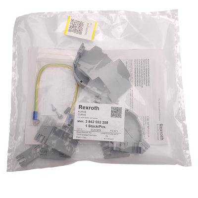 New Rexroth 3842552258 Modular Cable Duct Curve, 90 Degree, HOR 40x80, VER 80x40