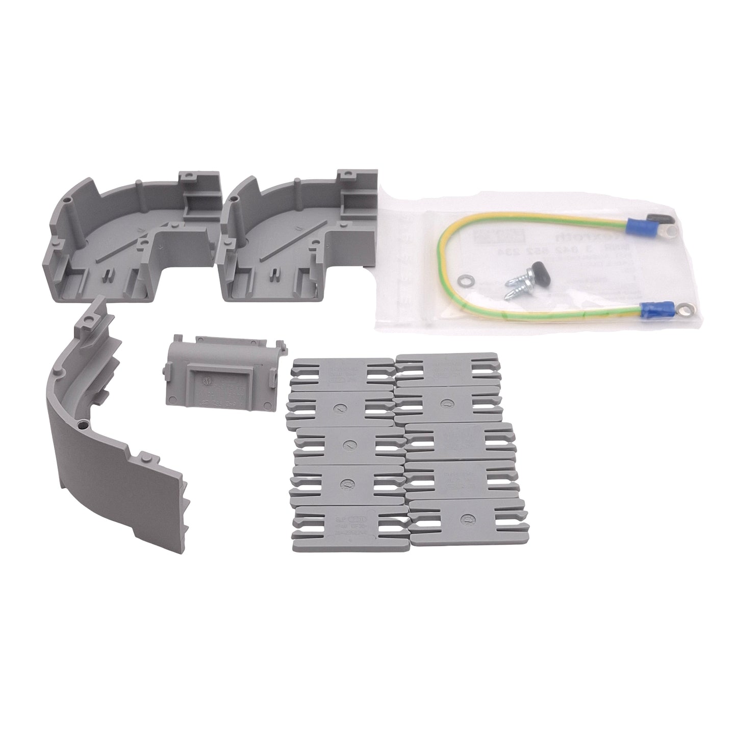 New Rexroth 3842552258 Modular Cable Duct Curve, 90 Degree, HOR 40x80, VER 80x40