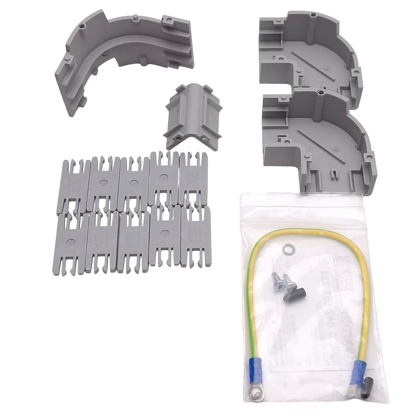 New Rexroth 3842552258 Modular Cable Duct Curve, 90 Degree, HOR 40x80, VER 80x40