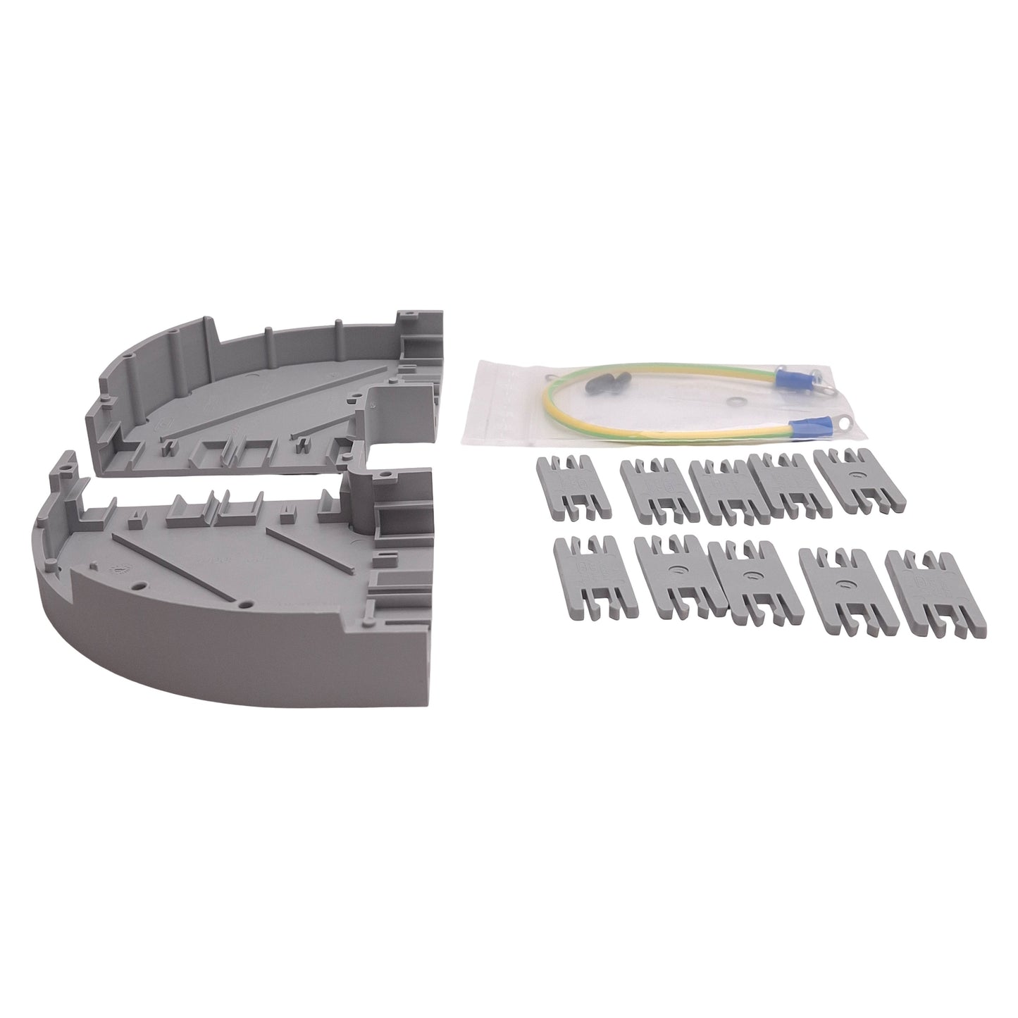 New Rexroth 3842552259 Modular Cable Duct Curve, 90 Degree, HOR 80x40, VER 40x80