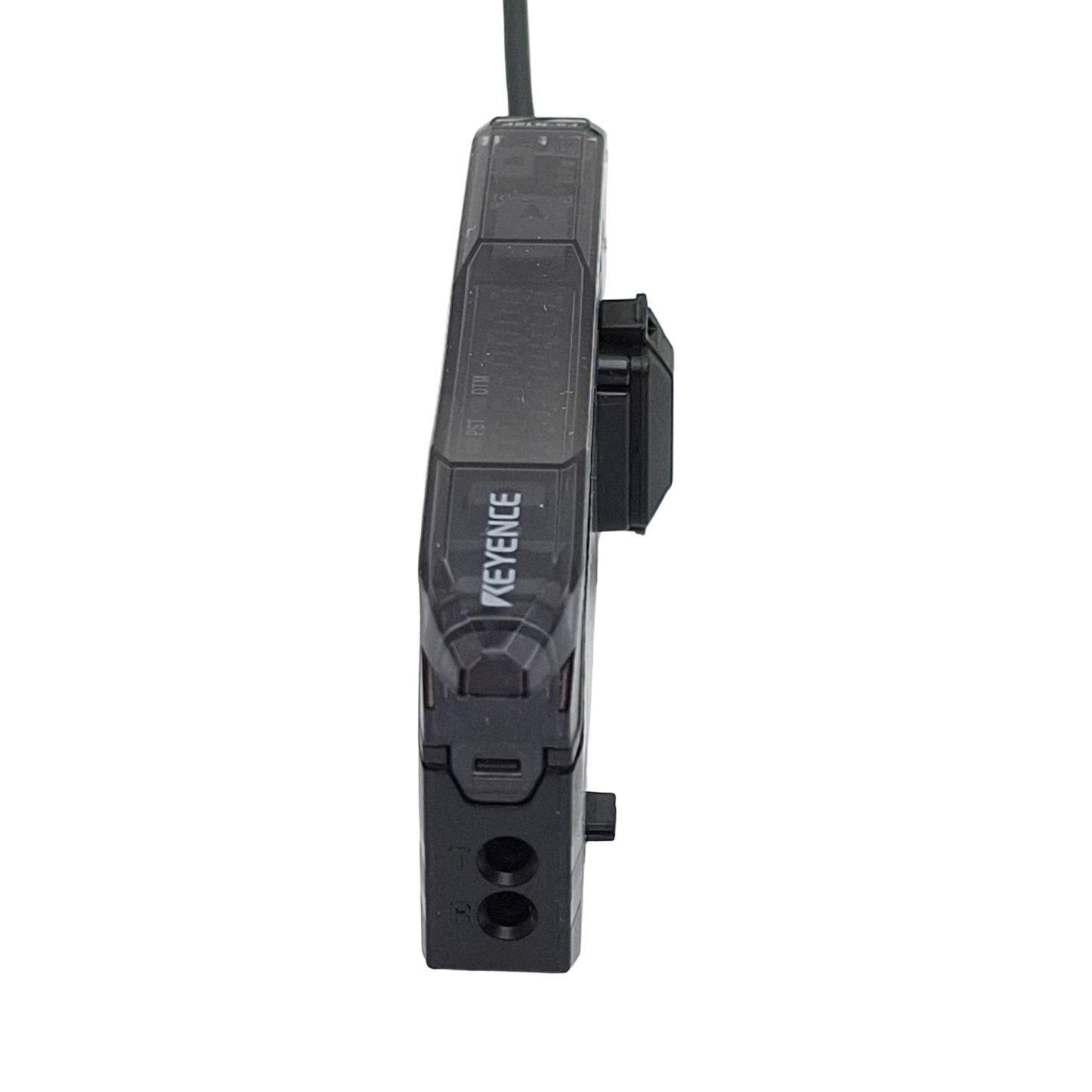 New Keyence FS-N12P Fiber Optic Amplifier Sensor, 1PNP, 12-24VDC, 1-Wire Lead, 2m