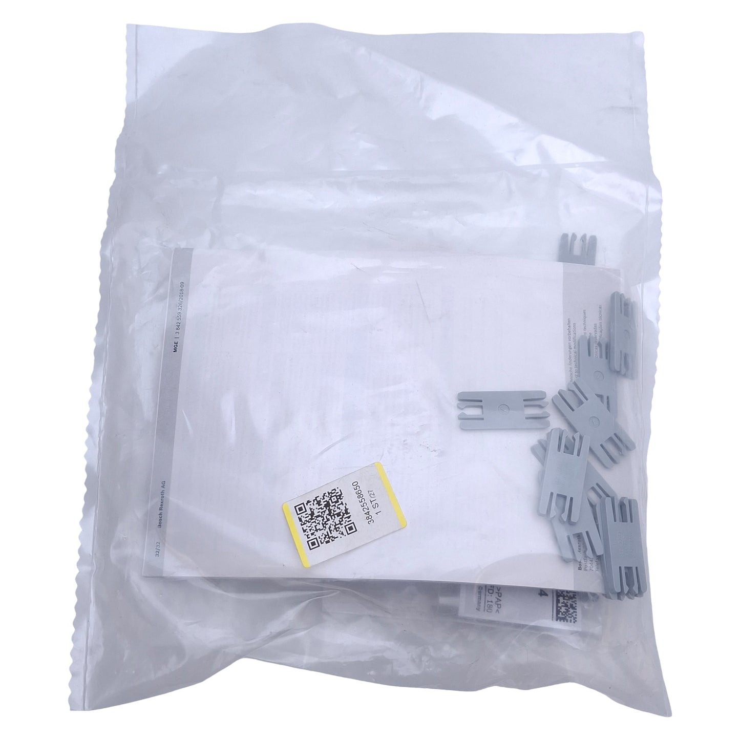 New Rexroth 3842558650 Modular Cable Duct T-Piece, HOR 80x40, VER 80x80, Grey