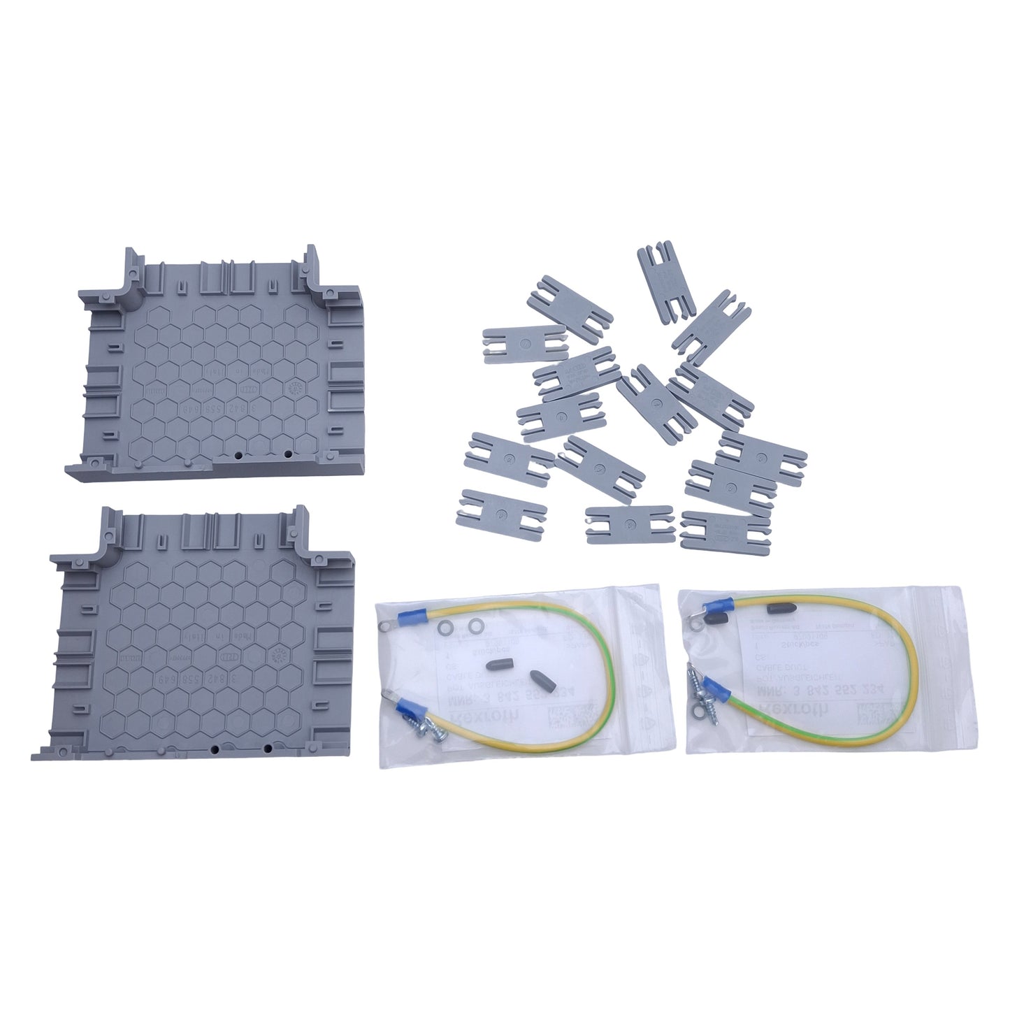 New Rexroth 3842558652 Modular Cable Duct T-Piece, HOR 80x40, VER 40x80, Grey