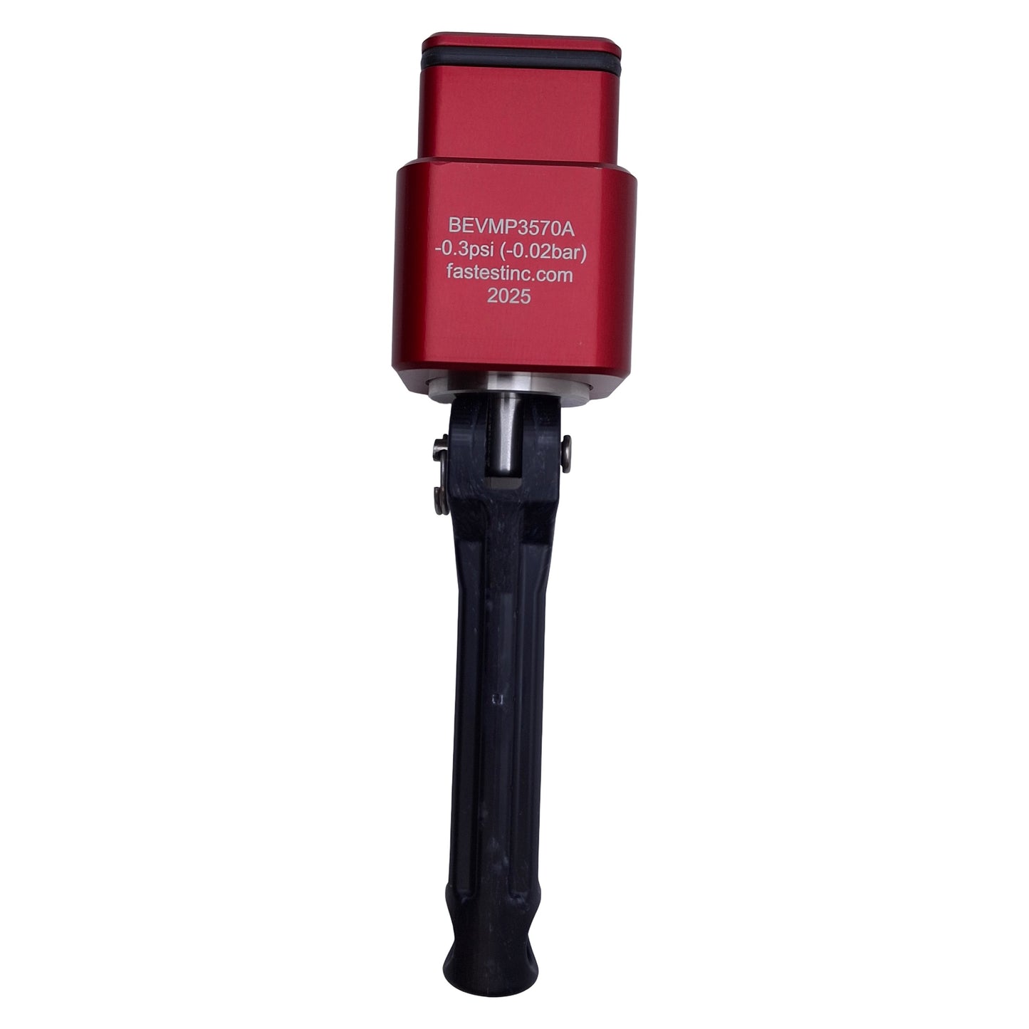 Used Fastestinc BEVMP3570A Lever Header Leak Test Connector -0.3psi, 1.45"x1.45"
