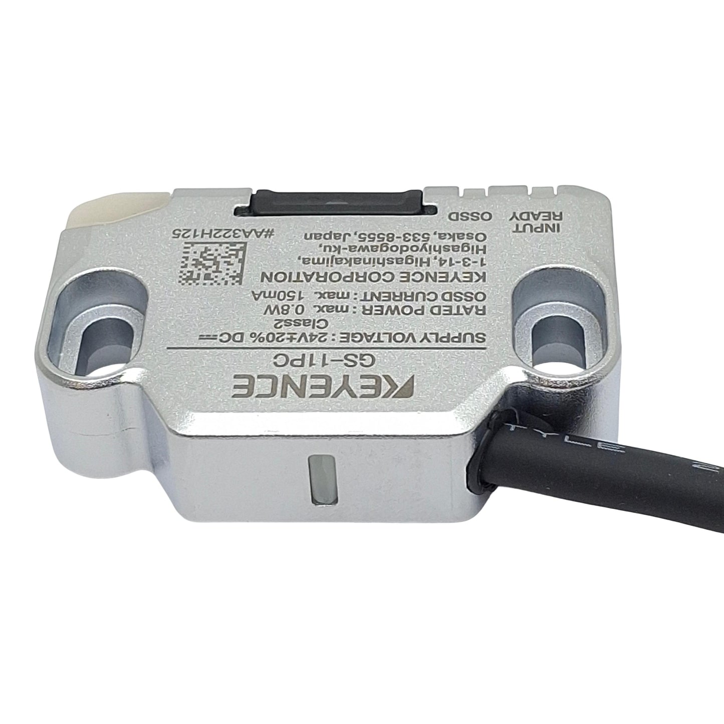 New Keyence GS-11PC Safety Interlocking Switch, PNP 24VDC 0.8W, 18/14mm Range, 8P M8