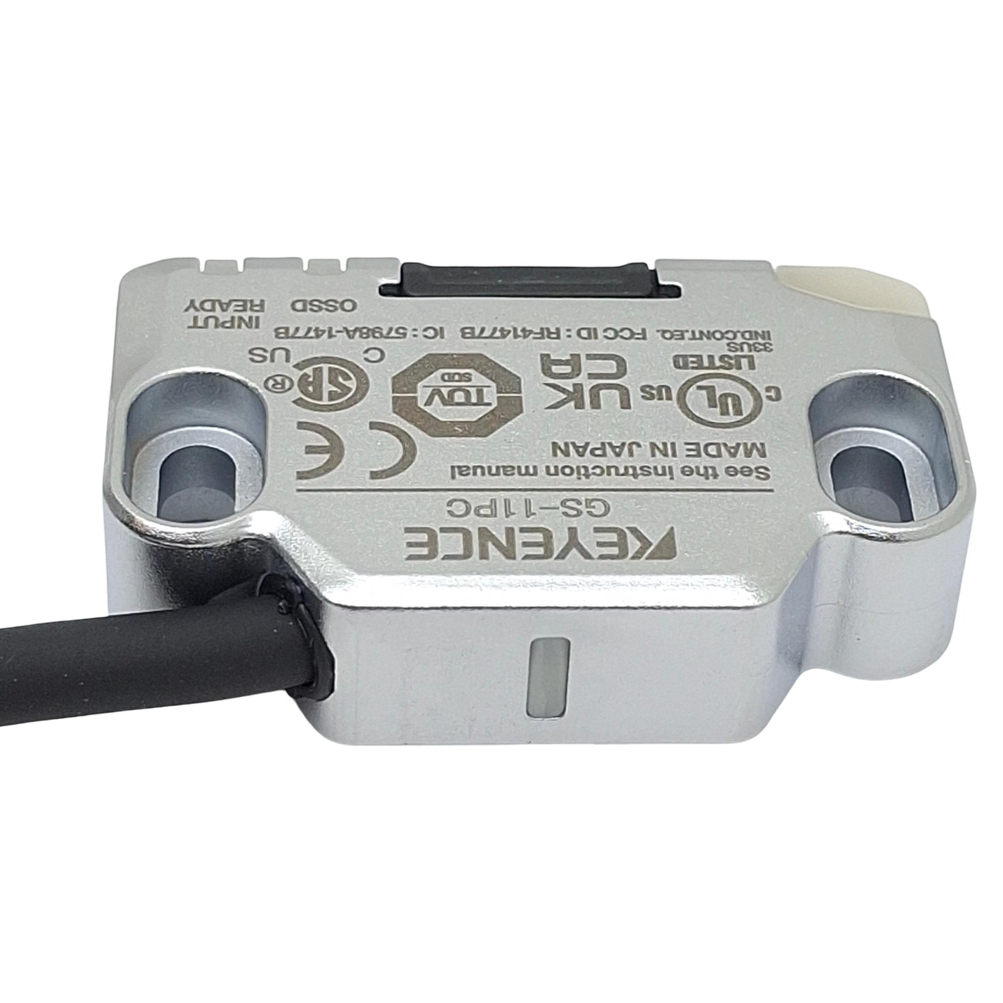 New Keyence GS-11PC Safety Interlocking Switch, PNP 24VDC 0.8W, 18/14mm Range, 8P M8