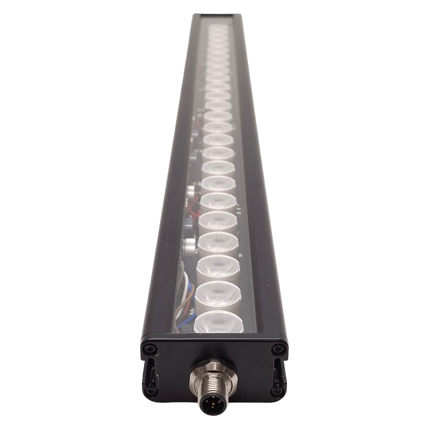 Used Banner LEDUV395LA580XG6-XQ Ultraviolet Linear Array Light, 395nm, 580mm, 24VDC
