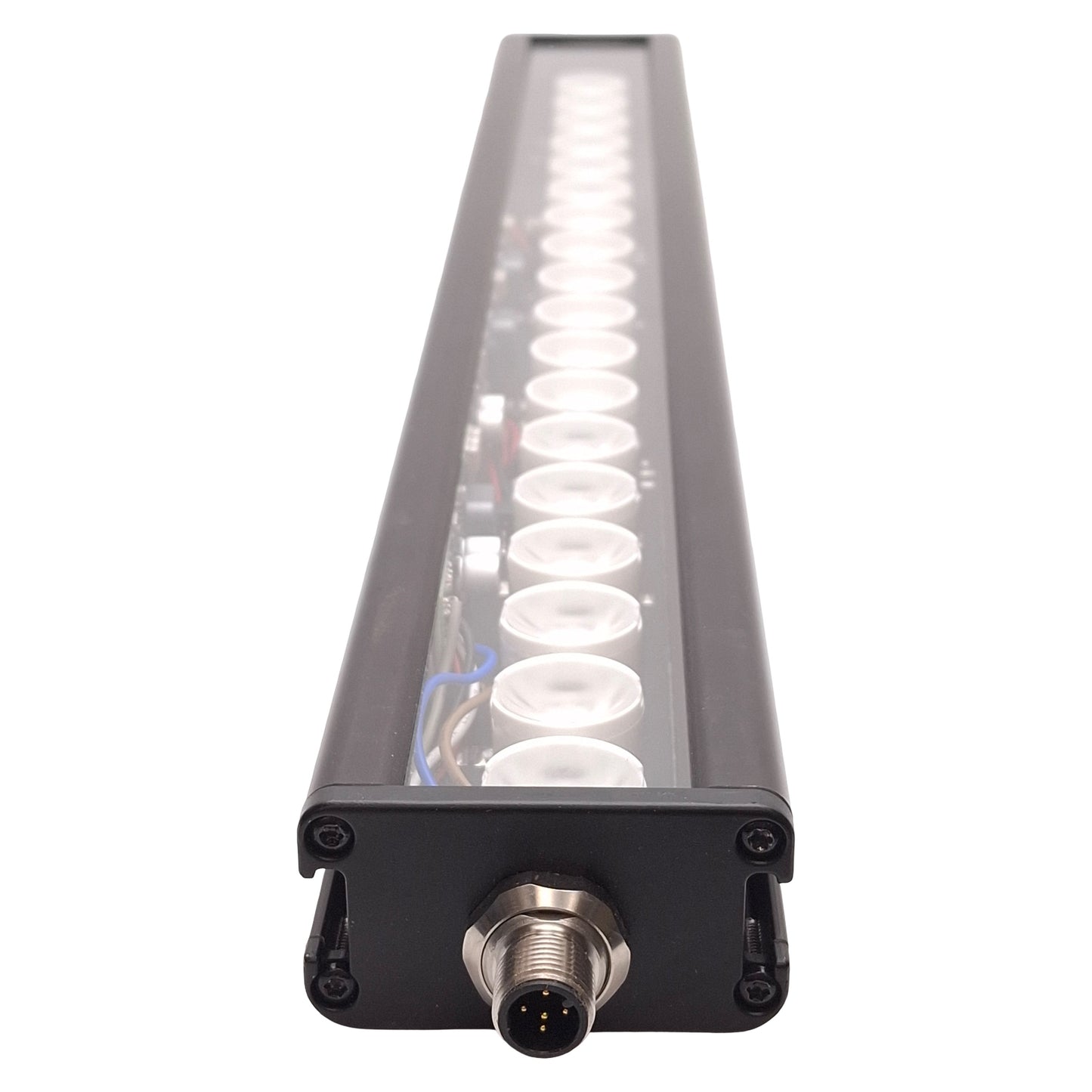 Used Banner LEDUV395LA435XG6-XQ Ultraviolet Linear Array Light, 395nm, 435mm, 24VDC