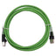 New Balluff BCC0HZE Ethernet/Profinet Double-Ended Cordset, Cat6A 10Gbit/s RJ45 2.0m