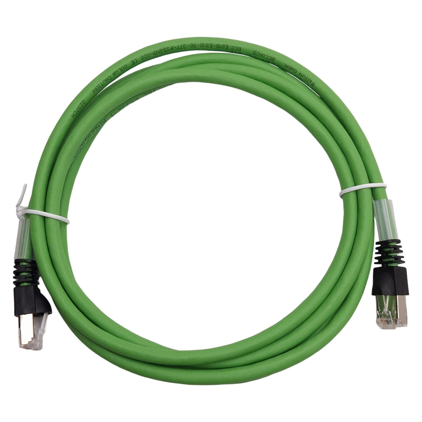 New Balluff BCC0HZE Ethernet/Profinet Double-Ended Cordset, Cat6A 10Gbit/s RJ45 2.0m