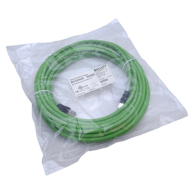 New Balluff BCC0HZH Ethernet/Profinet Double-Ended Cordset CAT6A RJ45, 10Gbit/s, 10m