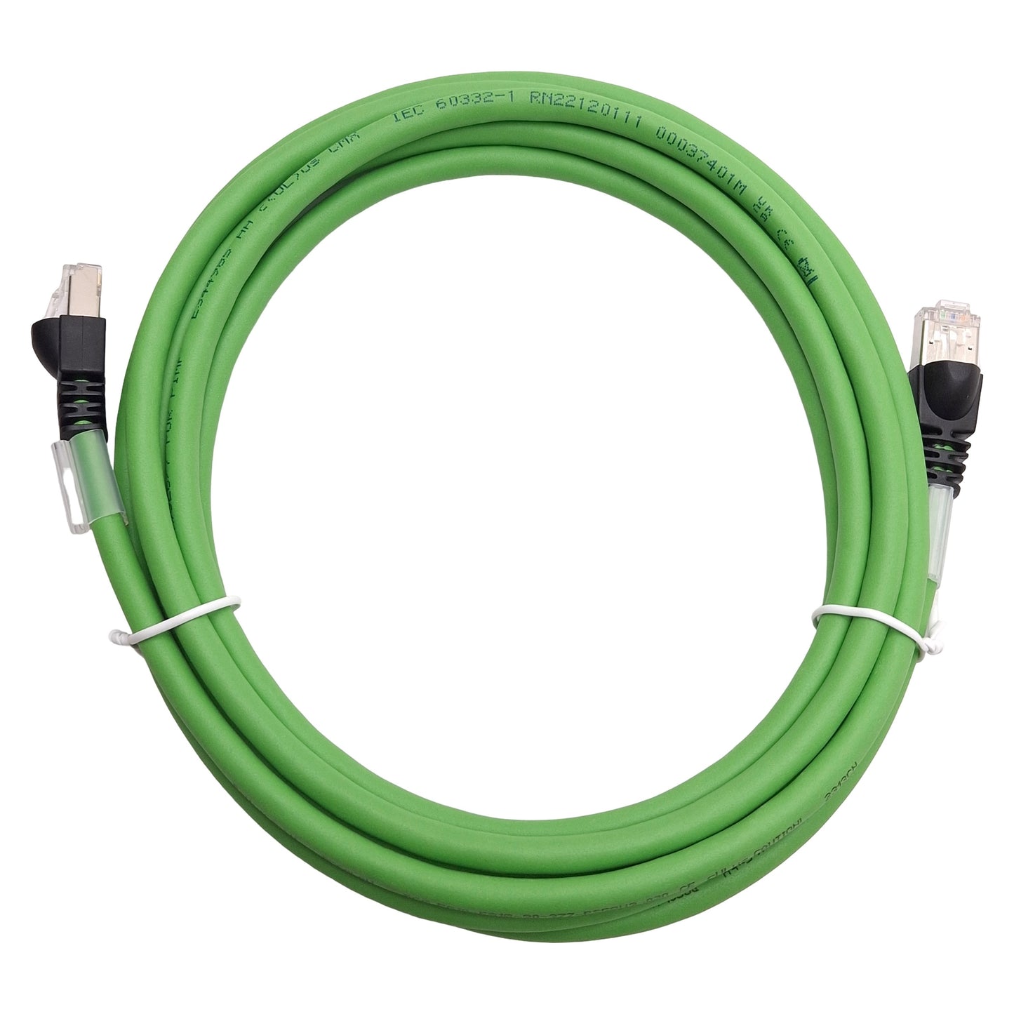 New Balluff BCC0LAW Ethernet/Profinet Double-Ended Cordset, Cat6A 10Gbit/s RJ45 3.0m