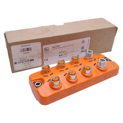New IFM Efector AL2341 IO-Link Input Module 20 Digital Inputs, 18-30VDC, M12