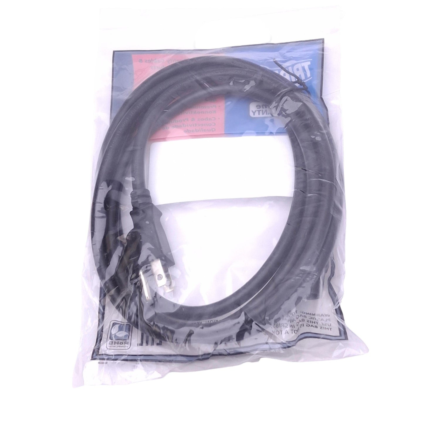 New Tripp Lite P006-008-13A Power Extension Cable, C13 to 5-15P, 125V 13A, 8ft