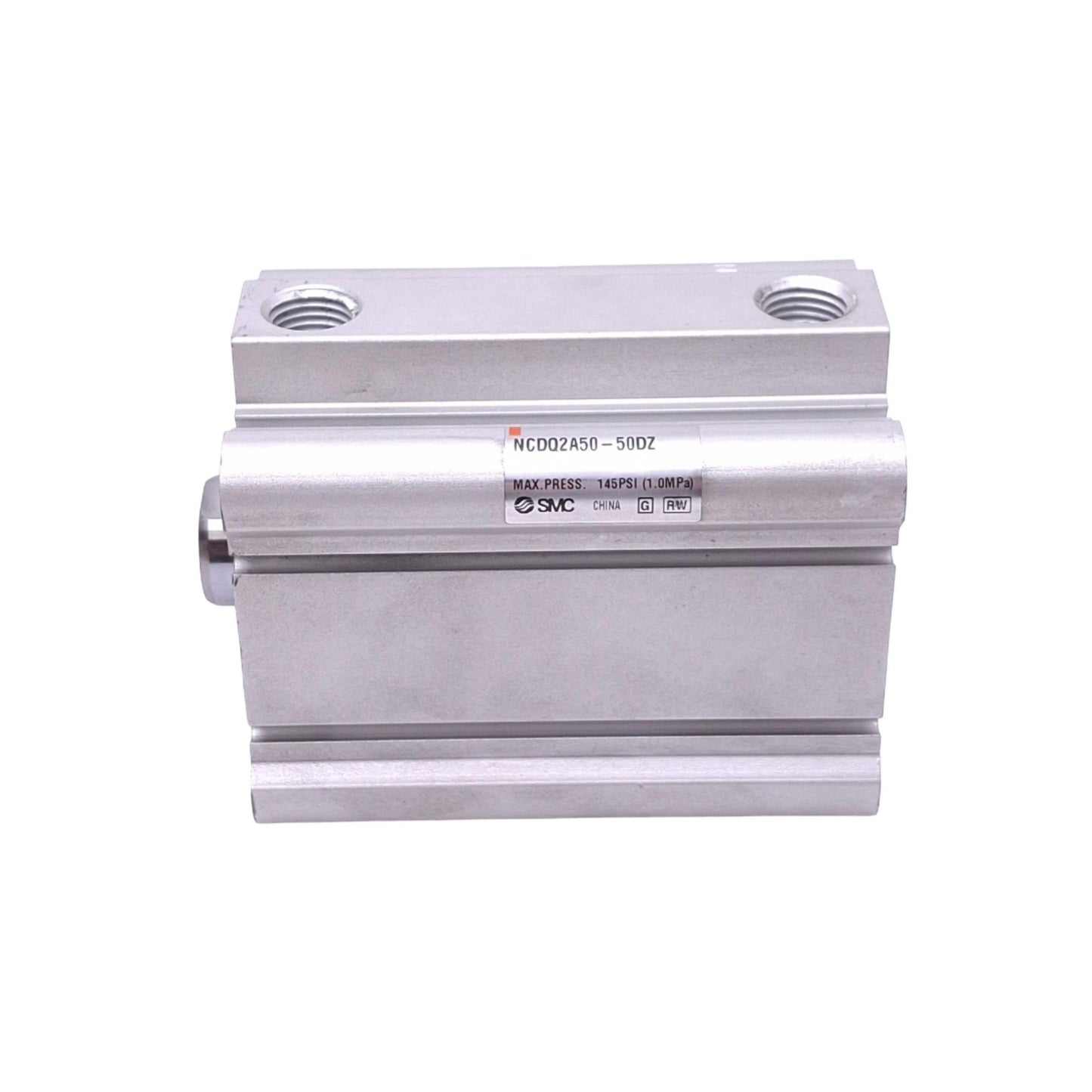 Used SMC NCDQ2A50-50DZ Compact Cylinder, 50mm Bore, 50mm Stroke, Rc1/4, 1.0MPa