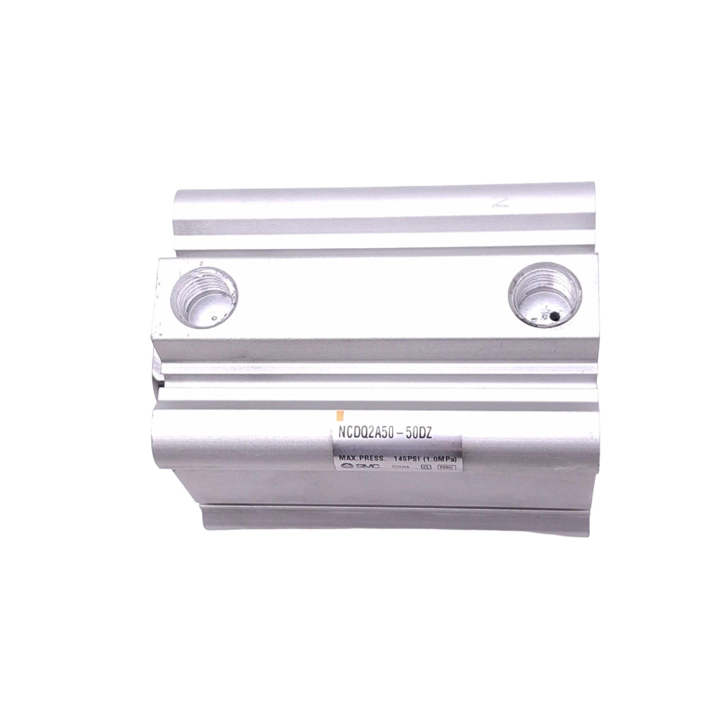 Used SMC NCDQ2A50-50DZ Compact Cylinder, 50mm Bore, 50mm Stroke, Rc1/4, 1.0MPa