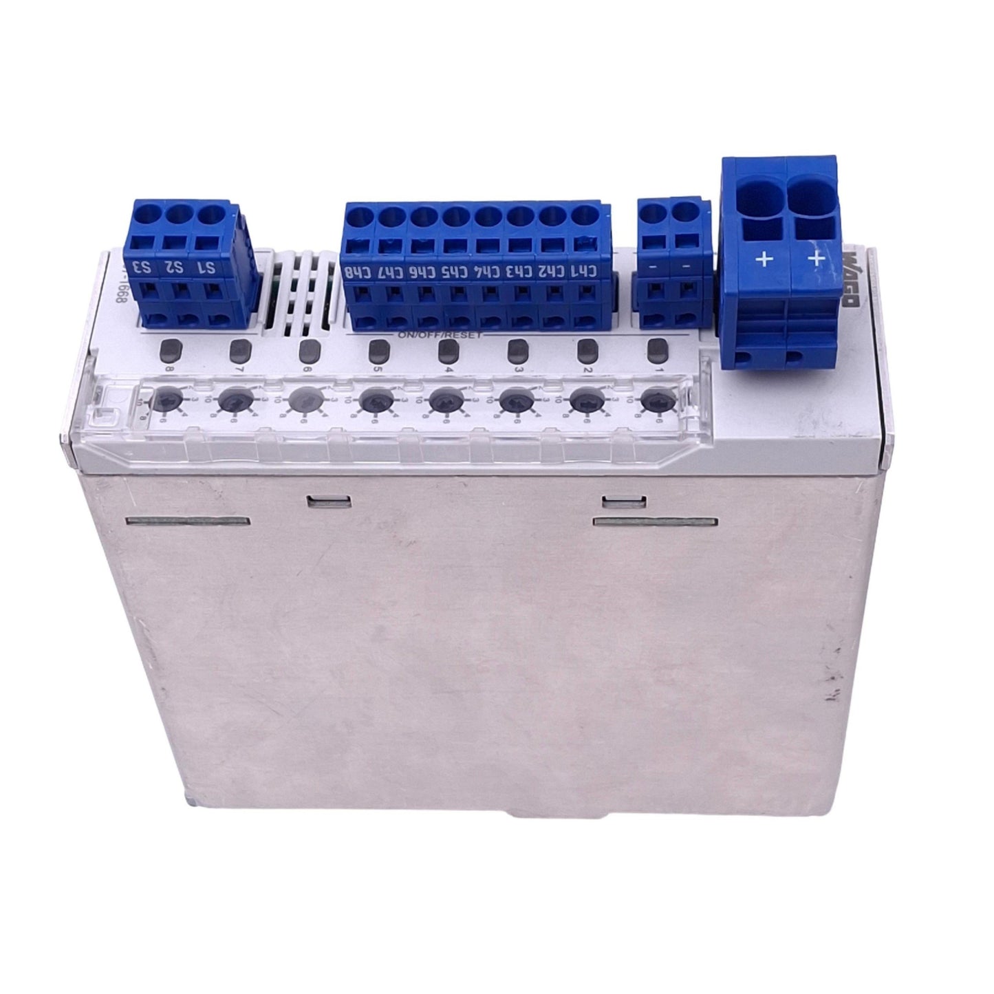 Used Wago 787-1668 EPSITRON Electronic Circuit Breaker, 8-Channel 24VDC 2-10A