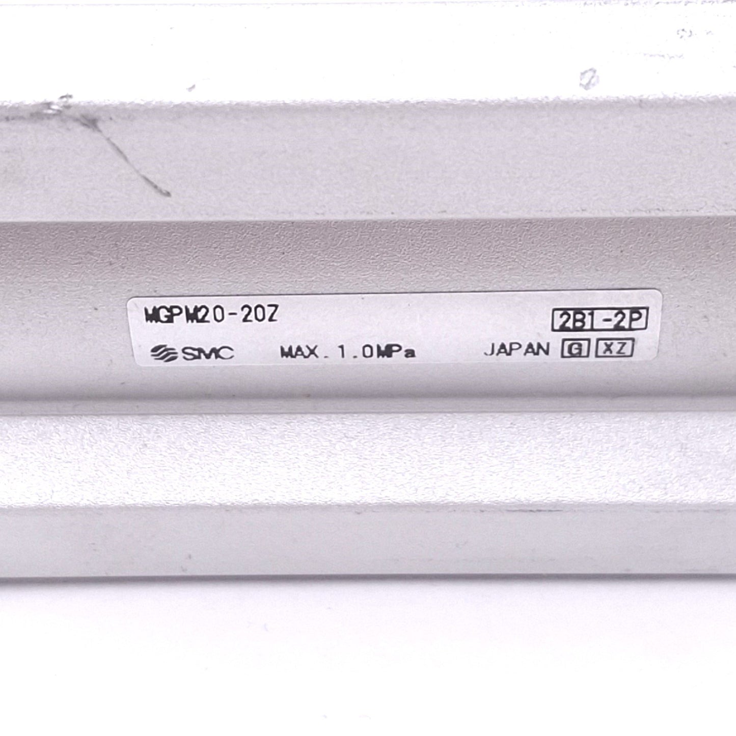 Used SMC MGPM20-20Z Guided Cylinder, 20mm Bore, 20mm Stroke, Rc 1/8in, 1.0MPa Max