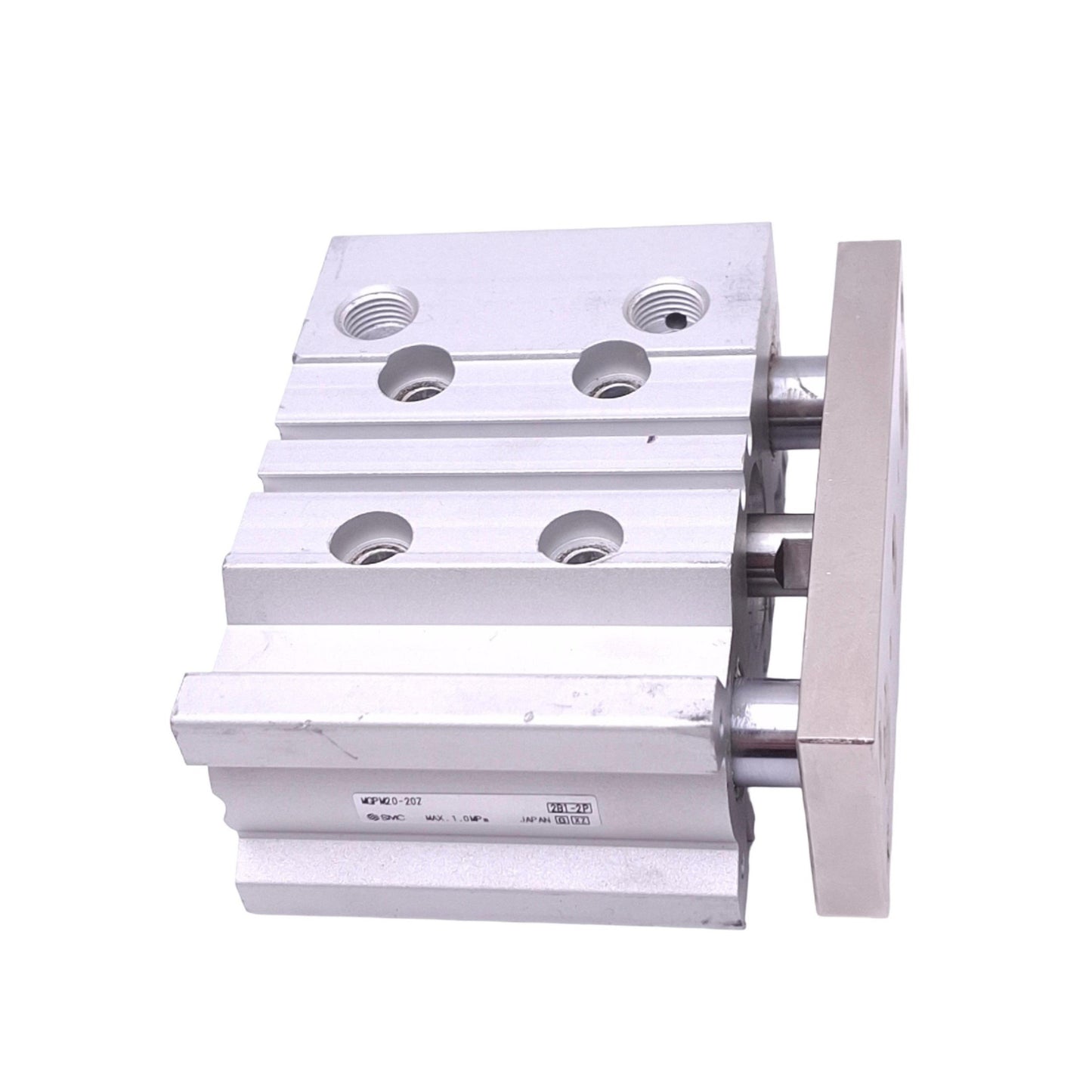 Used SMC MGPM20-20Z Guided Cylinder, 20mm Bore, 20mm Stroke, Rc 1/8in, 1.0MPa Max