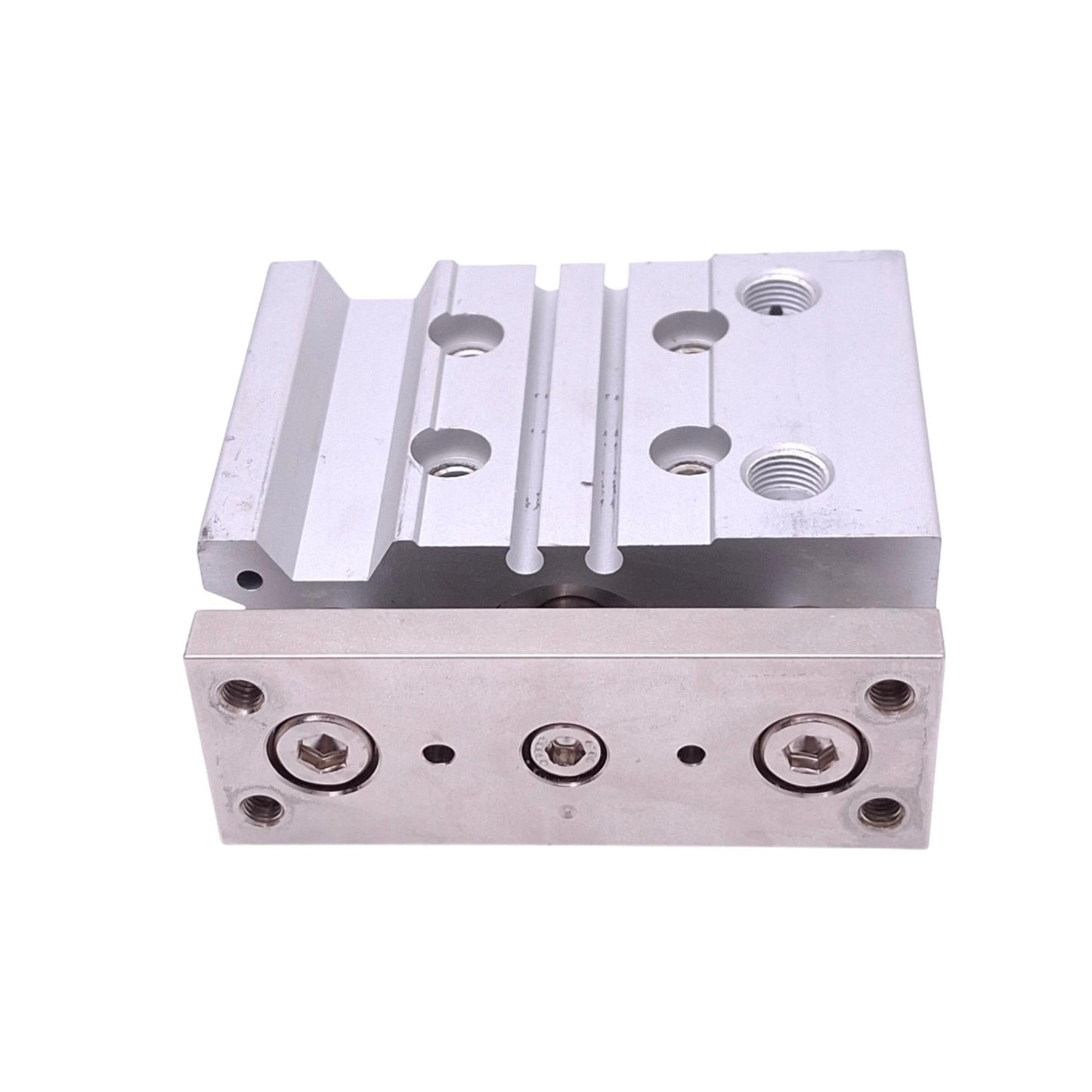 Used SMC MGPM20-20Z Guided Cylinder, 20mm Bore, 20mm Stroke, Rc 1/8in, 1.0MPa Max