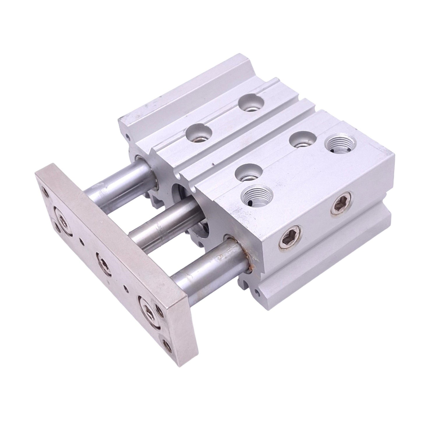 Used SMC MGPM20-20Z Guided Cylinder, 20mm Bore, 20mm Stroke, Rc 1/8in, 1.0MPa Max