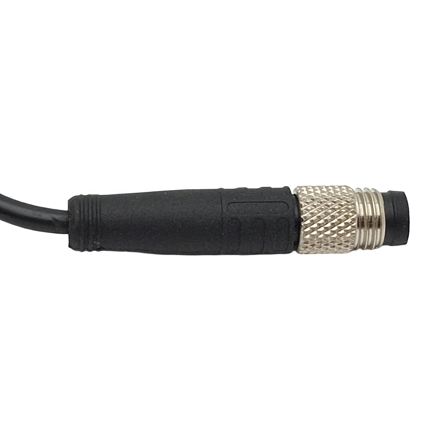 Used Banner D12SP6FPQ 33713 Fiber Optic Sensor, PNP, 10-30VDC, 4-Pin M8 Male
