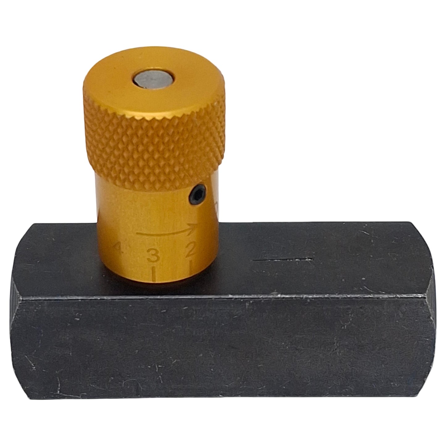 New Deltrol EF20S Easy Read Flow Control Valve, 1/4in NPT Female, 5000psi Max, 6gpm