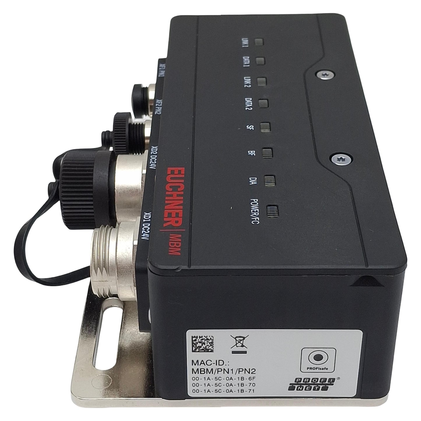New – Open box Euchner MBM-PN-S4-MLI-3B-156312 PROFINET Bus Module, 24VDC, 5-Pin 7/8"/M12, MGB2